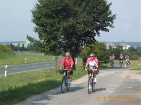 Bamberg Radtour 2001
