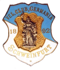 Vereinsabzeichen Velociped Club Germania 1892