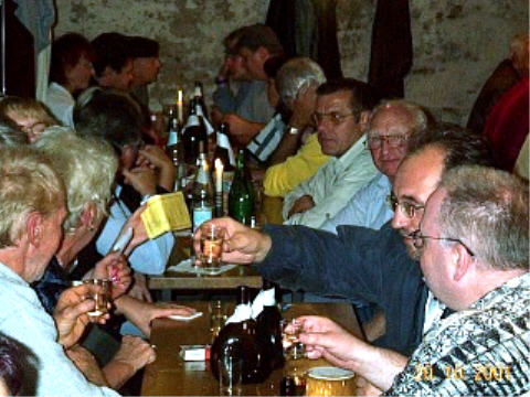Weinprobe in Obereisenheim 2001
